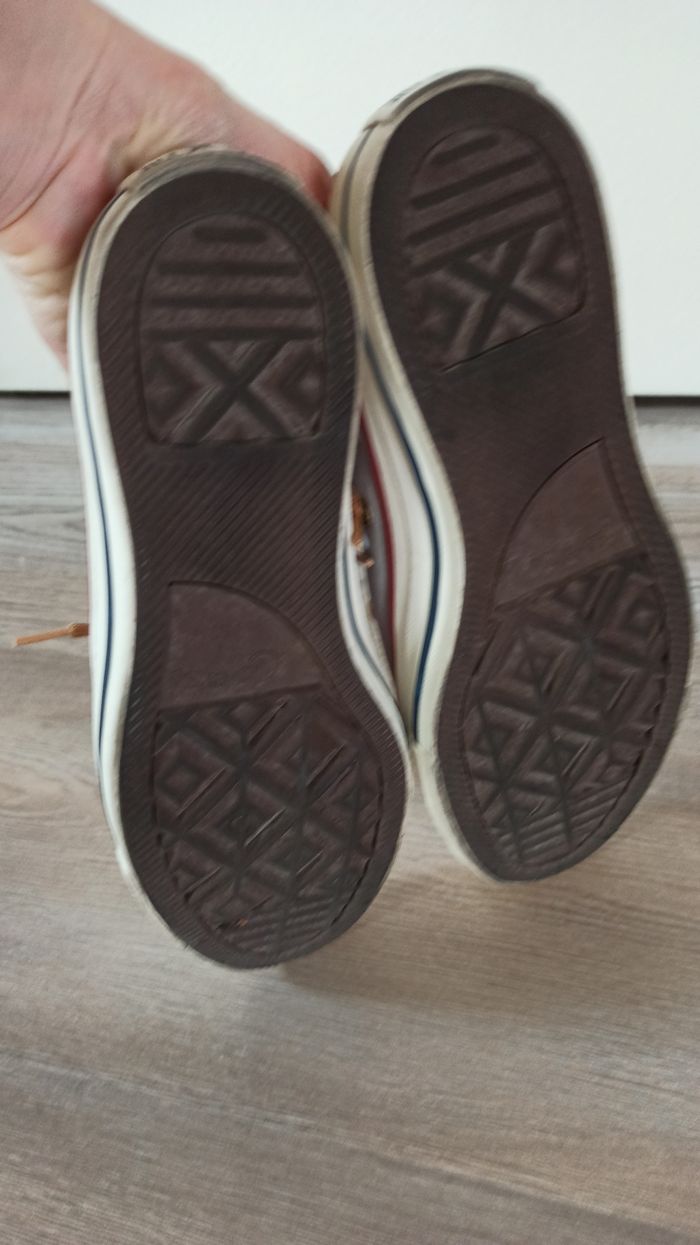 Baskets Toile converse garçon 37 1/2 - photo numéro 5