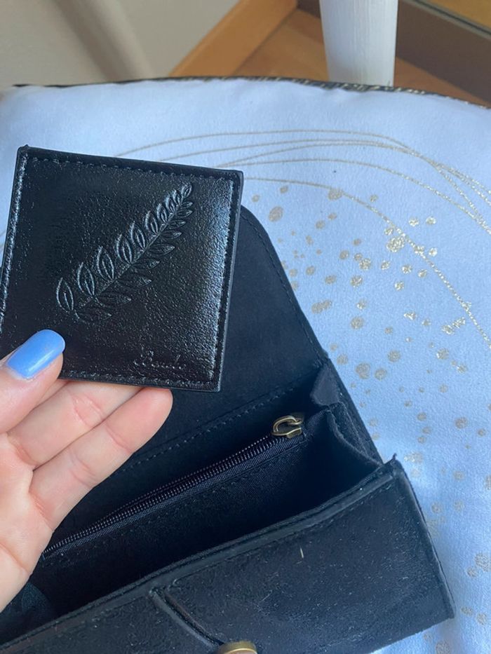 Porte monnaie noir Bonobo neuf - photo numéro 7