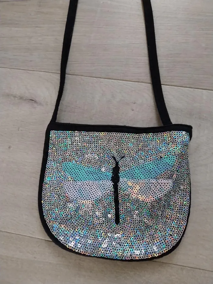 Petit sac bandoulière libellule - photo numéro 2