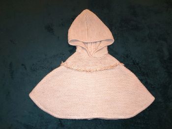 Poncho bébé fille 6 mois