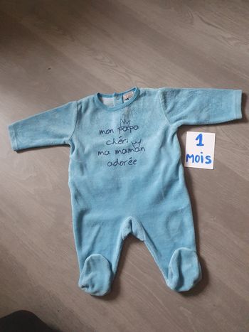 Pyjama 1mois garçon