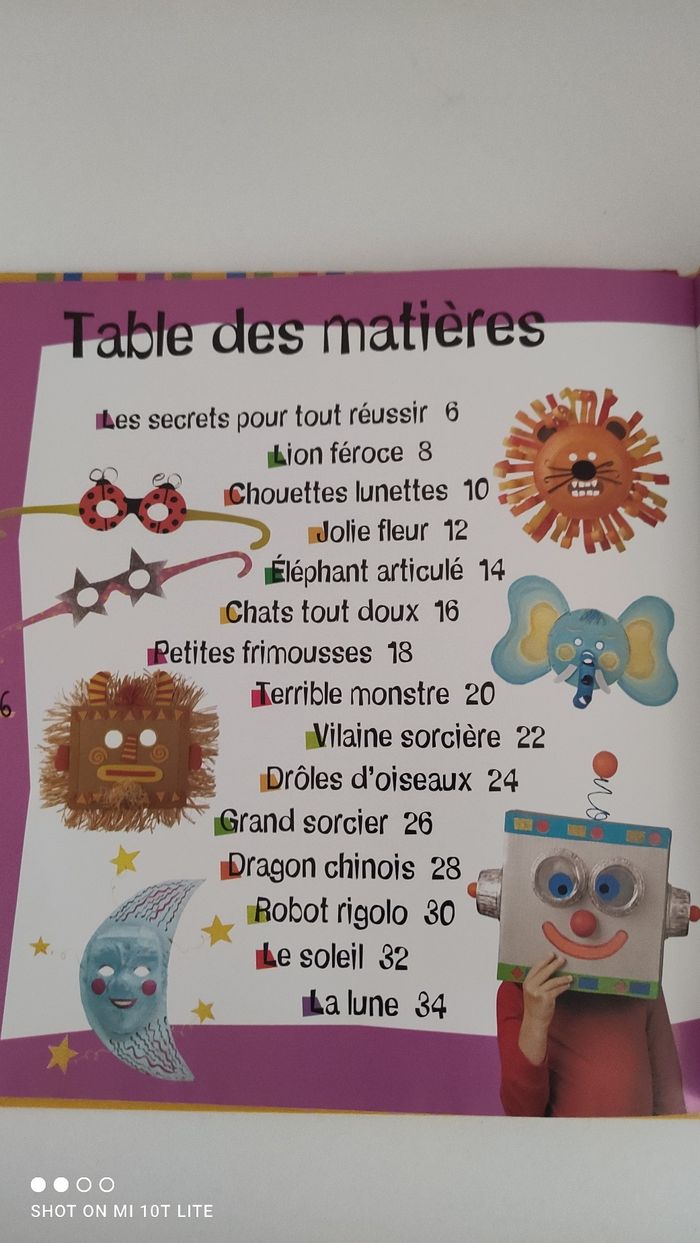 Livre masques - photo numéro 4