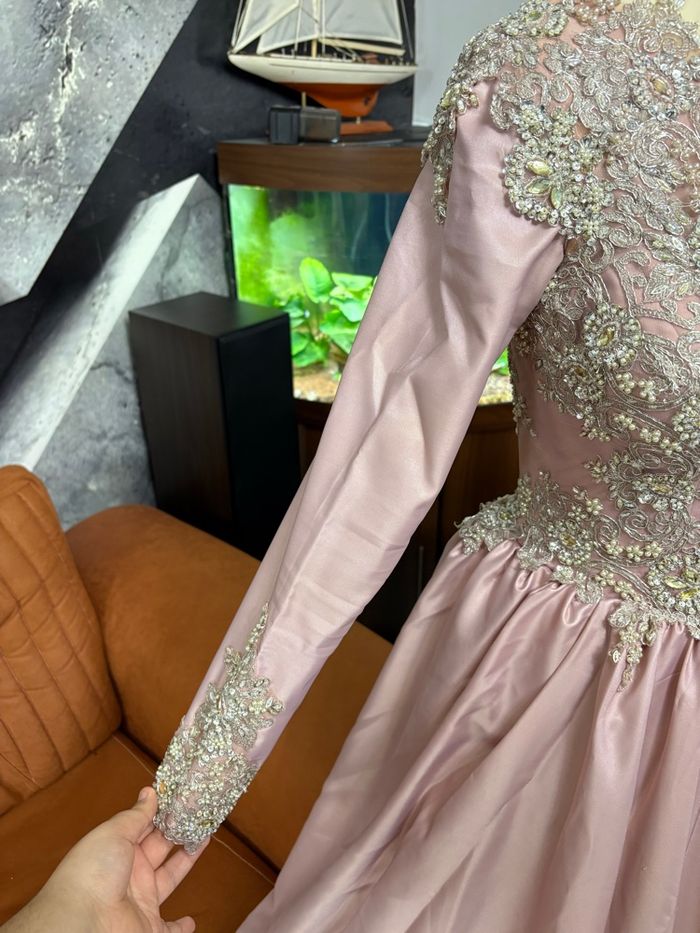 Robe de fiançailles rose - photo numéro 3