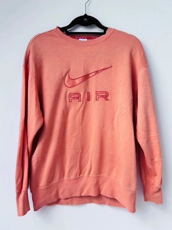 Sweat oversize orange saumon Nike Air