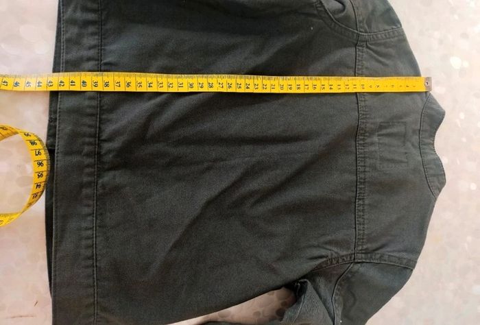 Veste en toile neuve fille verte 8 ans Vertbaudet baudet - photo numéro 10