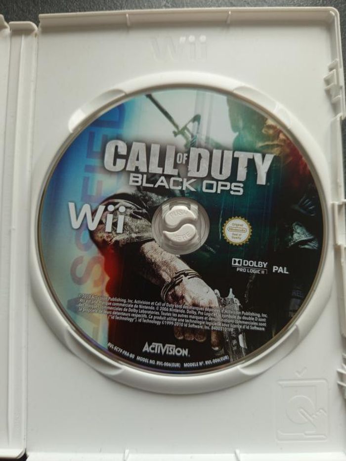 Nintendo - Wii - Call of duty - Black ops - photo numéro 6