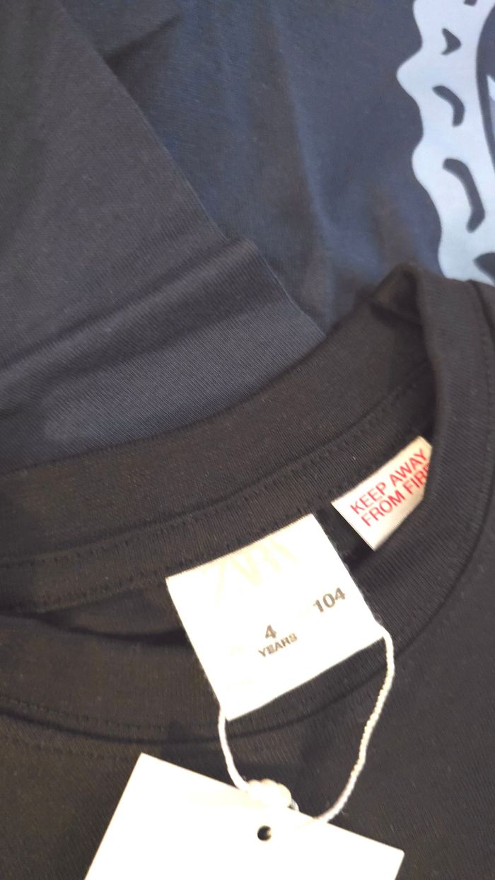 (Neufs non portés) 🏷🤩😍💙 Lot Tee-shirts ml 4 ans garçon 💙😍🤩 - photo numéro 6