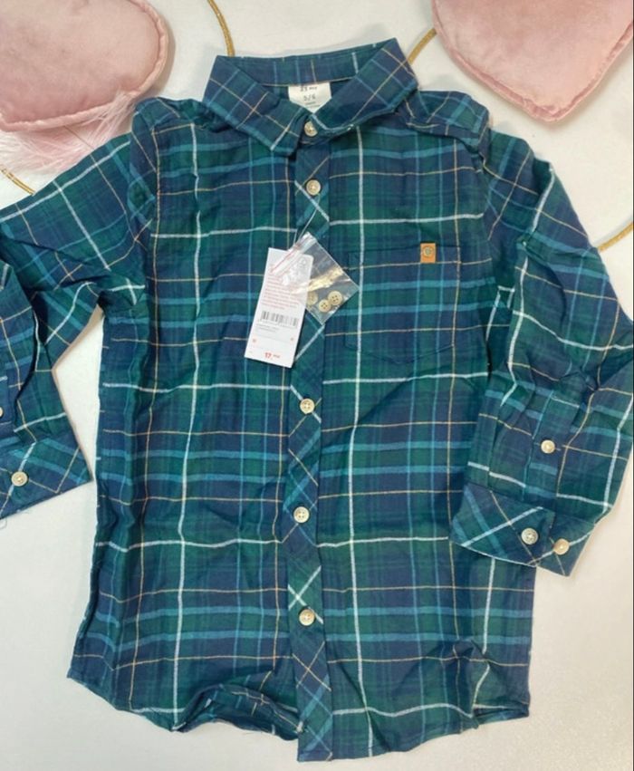 Chemise garçon - neuf - Zippy - Taille 5 ans - photo numéro 2