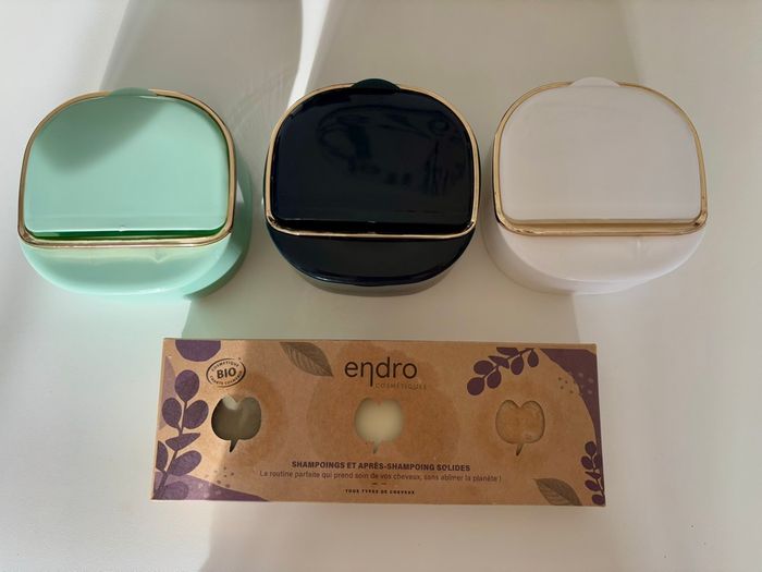 Routine cheveux endro + portes savon - photo numéro 3