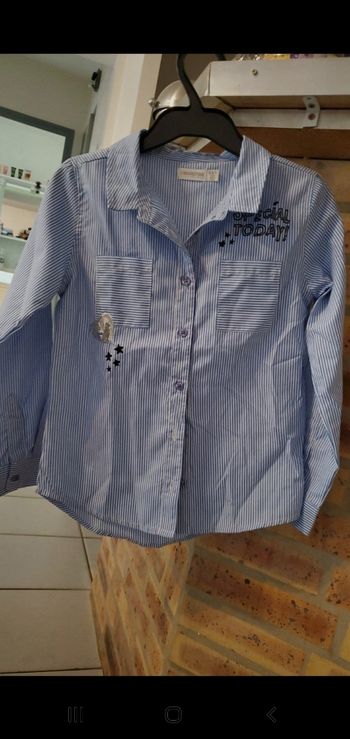 Chemise fille taille 8 ans Orchestra