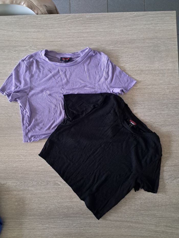 Lot de 2 crop top taille M