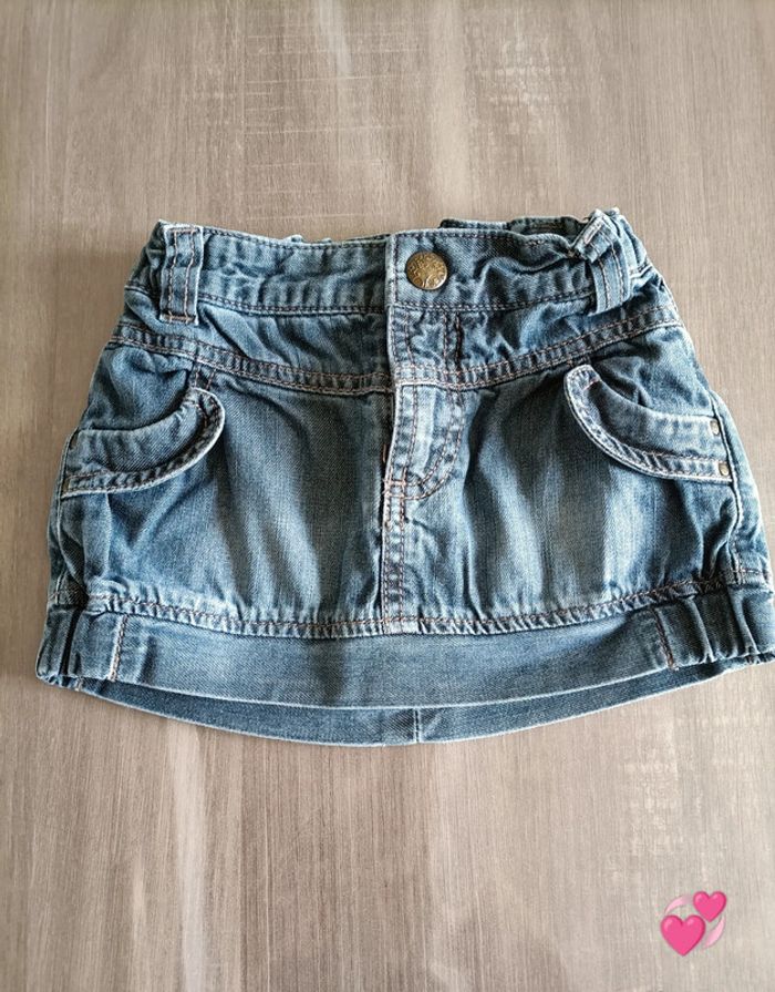 Jupe courte en jean Kiabi 3 ans