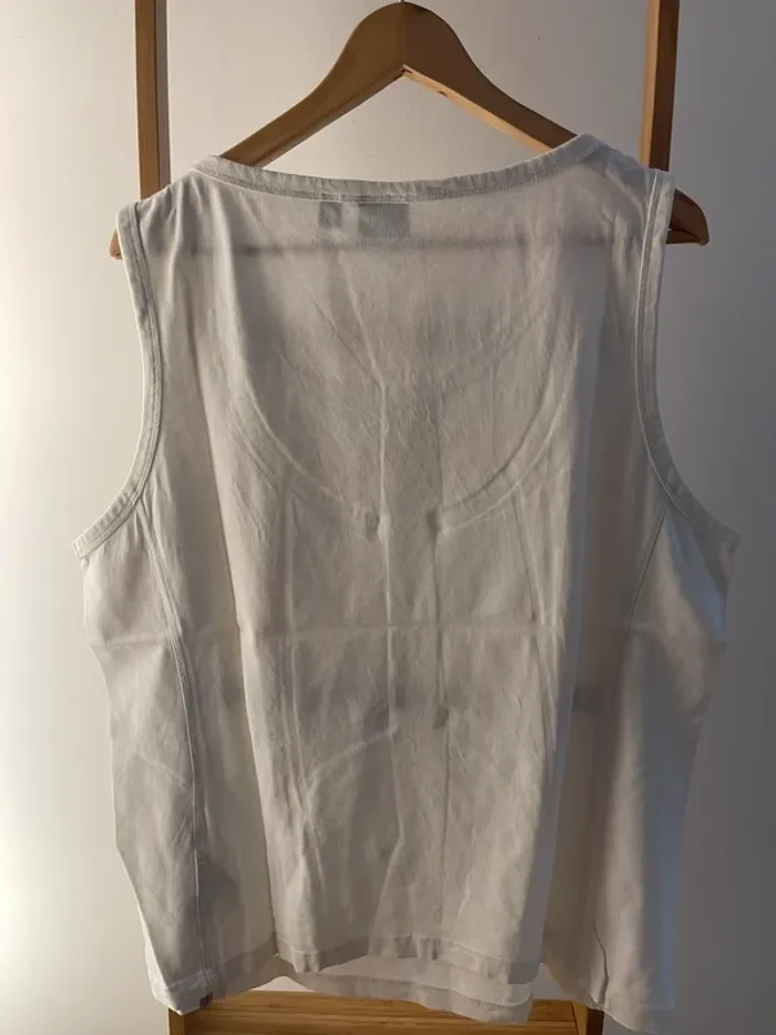 Débardeur femme blanc Esprit Sport - photo numéro 4