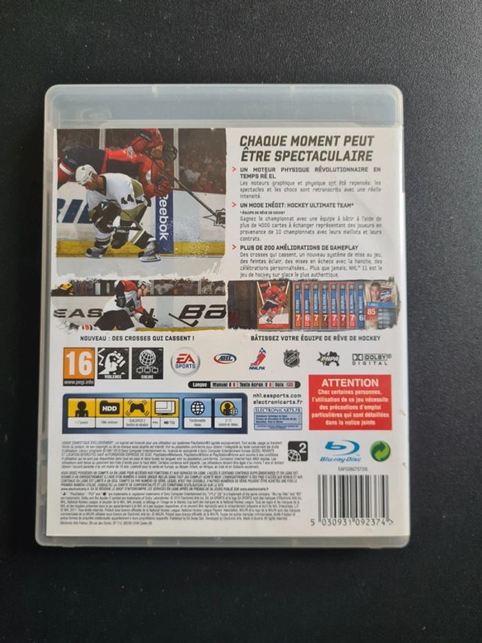 NHL 11 🇫🇷 Sans notice | Sony PS3 PlayStation - photo numéro 2