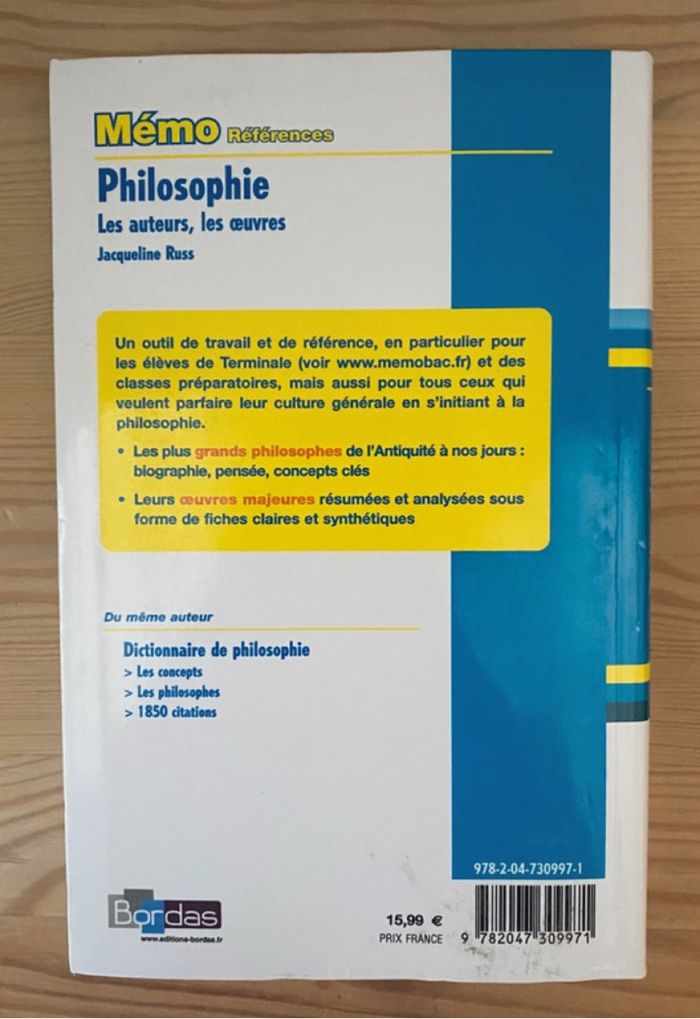 Mémo référence philosophie - photo numéro 4