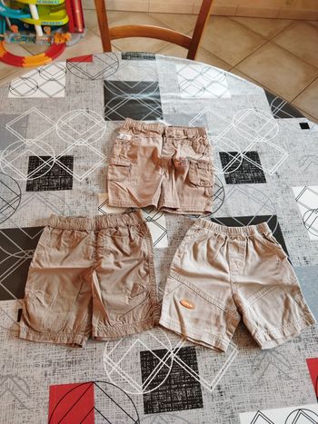 Lot de 3 shorts 12 mois 