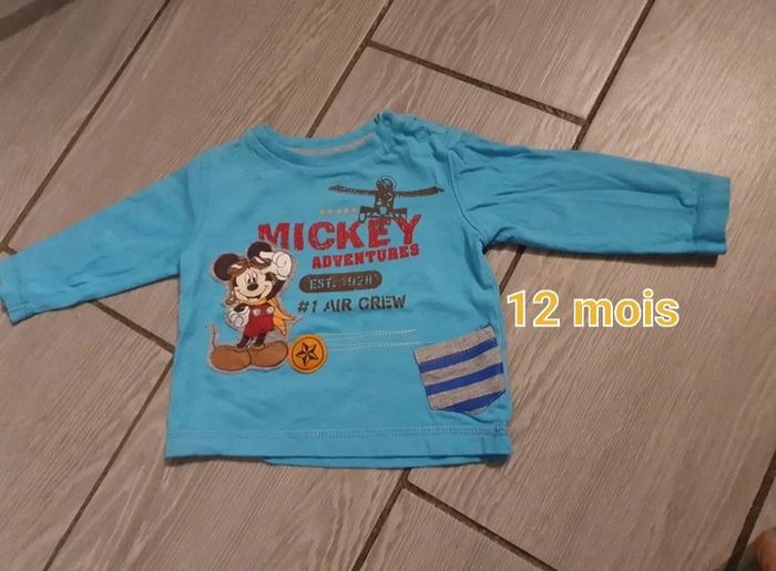 Tee-shirt disney 12 mois
