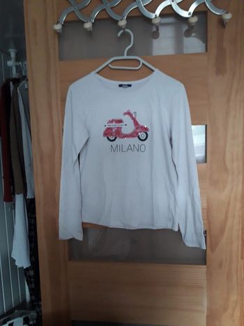 Tee shirt manches longues fille