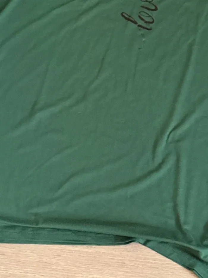 T-shirt ou robe avec poche vert taille L - photo numéro 5