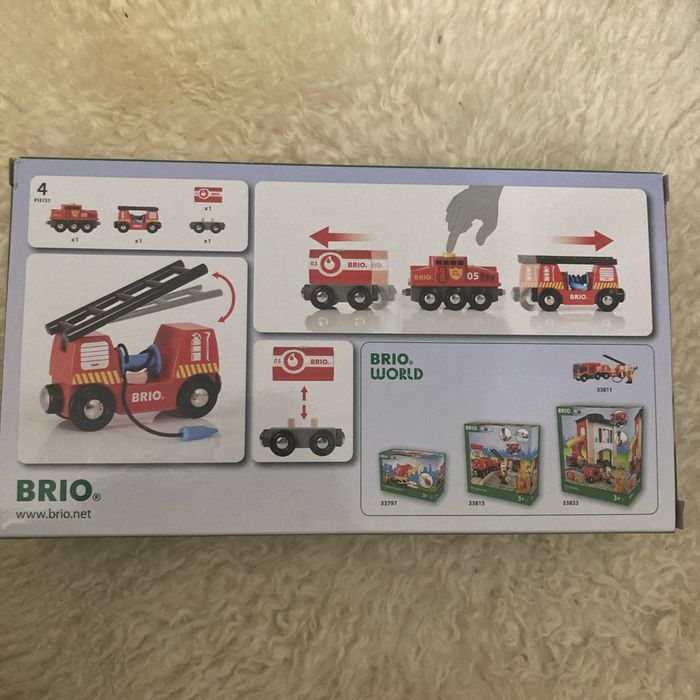 Brio train des pompiers - photo numéro 2