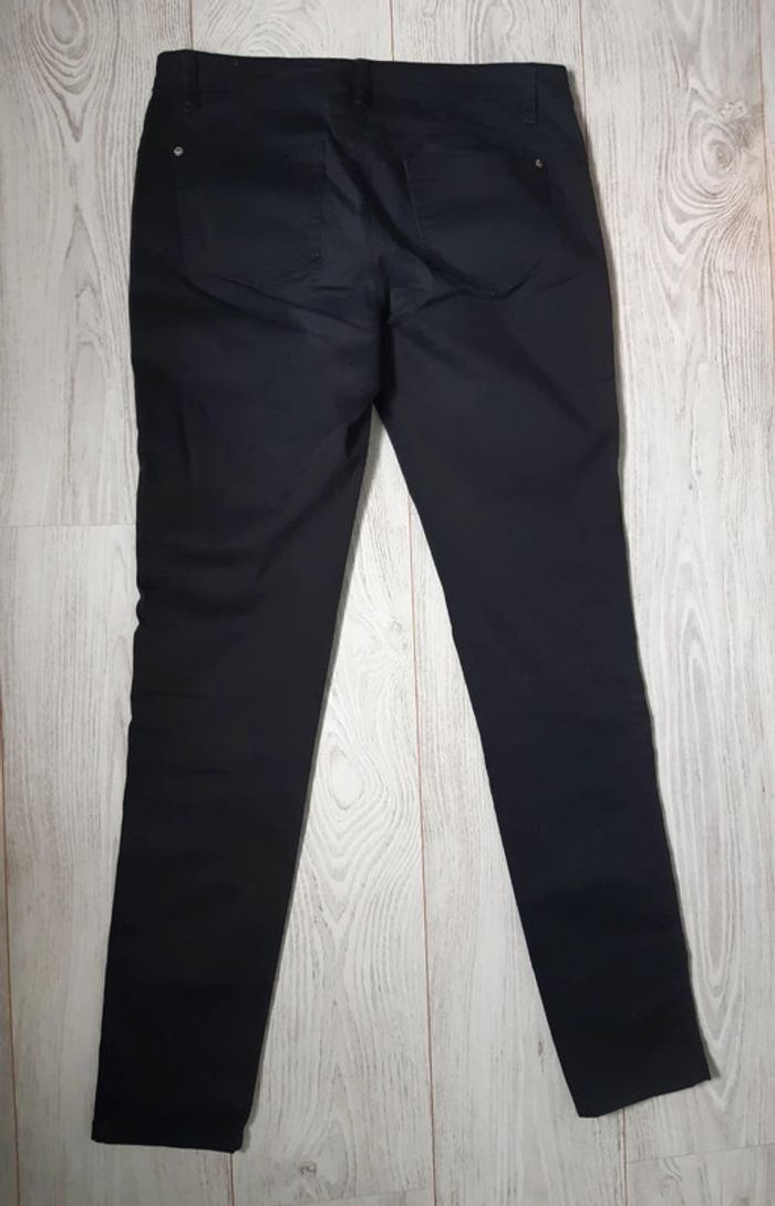 Pantalon slim noir Street One Yulius femme taille 38 - photo numéro 3