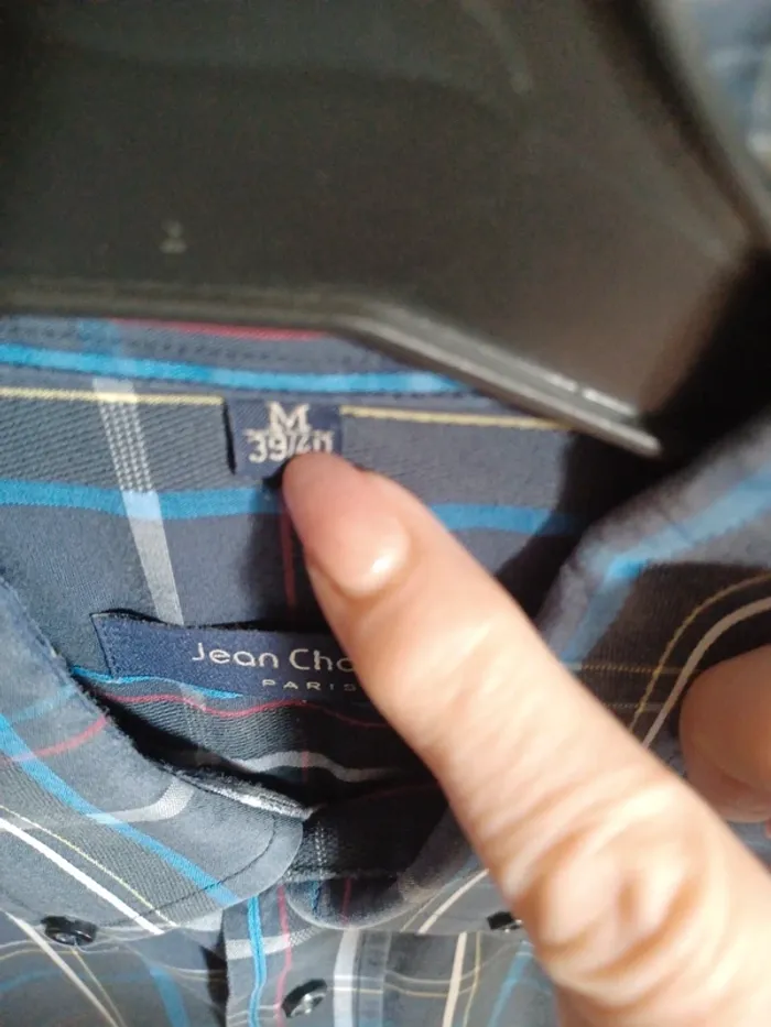 Chemise homme Taille M Jean chatel excellent état - photo numéro 4