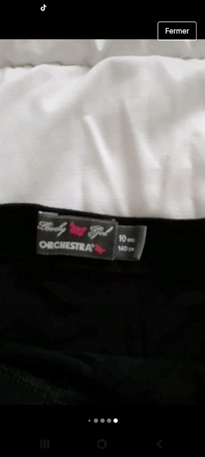 Jupe noir avec dentelle - photo numéro 4