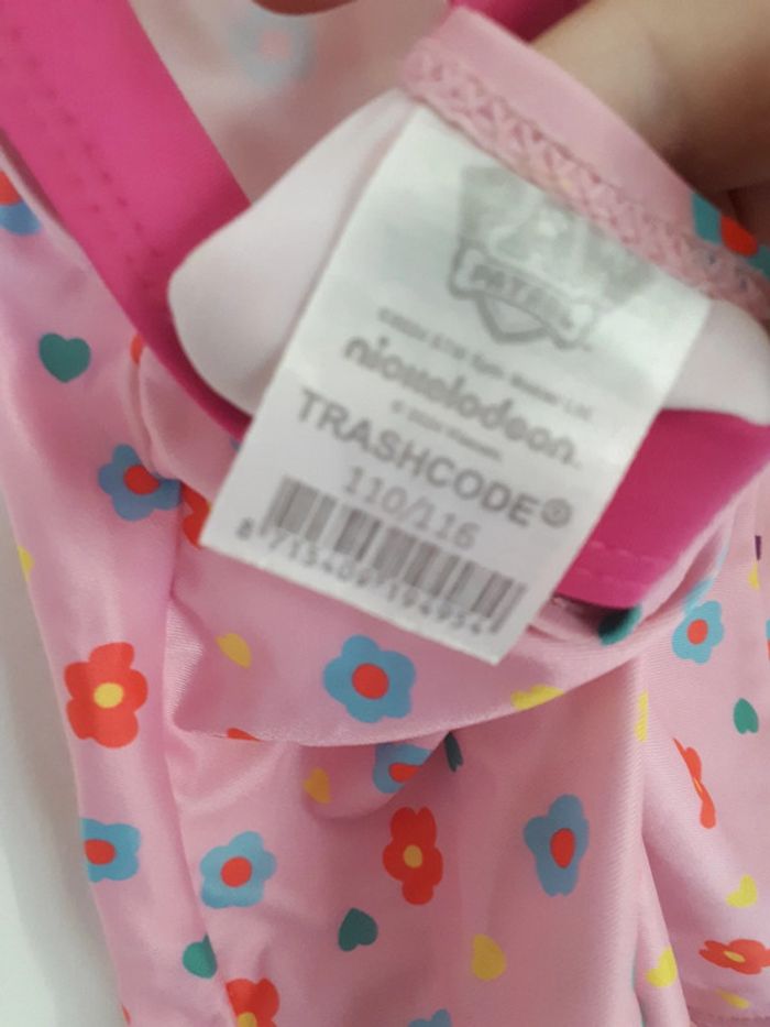 Maillot de bain 1 pièce 110/116cm pat patrouille stella - photo numéro 2