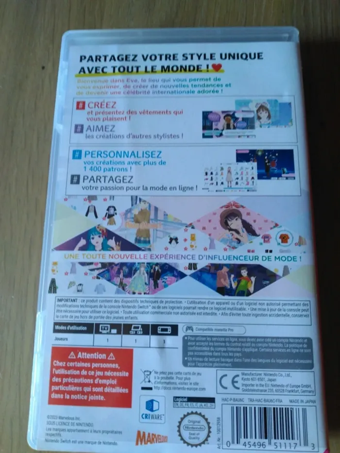 Jeu Pour Switch Fashion Dreamer - photo numéro 2