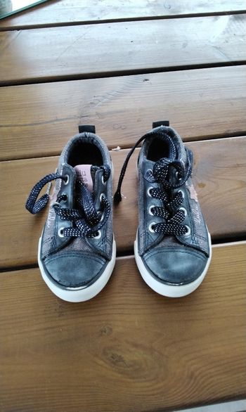 Basket  ,bleu  ,étoiles  ,lacets  ,Lupilu  ,pointure  26