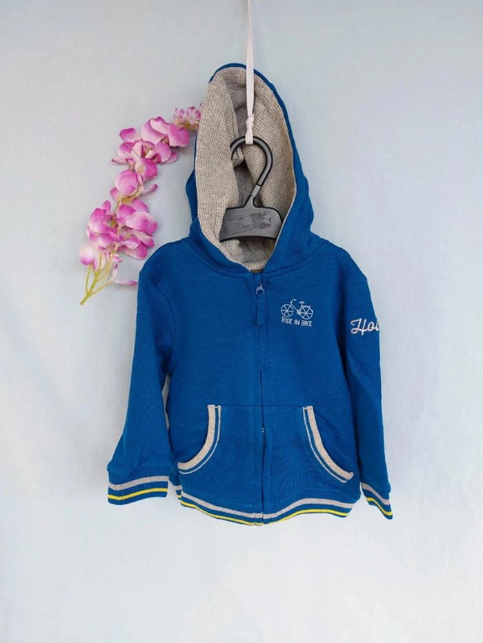 Gilet à capuche neuf 12 mois Orchestra - photo numéro 1