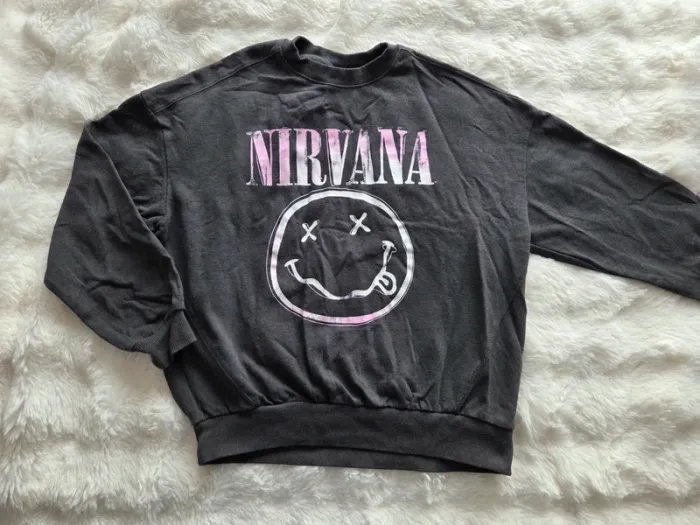 Sweat Nirvana femme xs - photo numéro 2