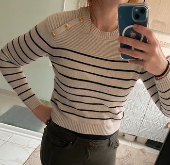 Pull court femme