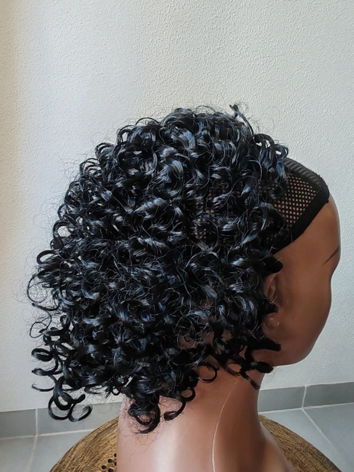 Queue de cheval Extension de cheveux afro bouclé