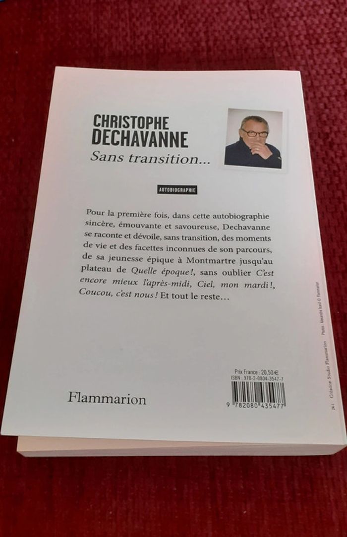 Livre Christophe Dechavanne - photo numéro 2