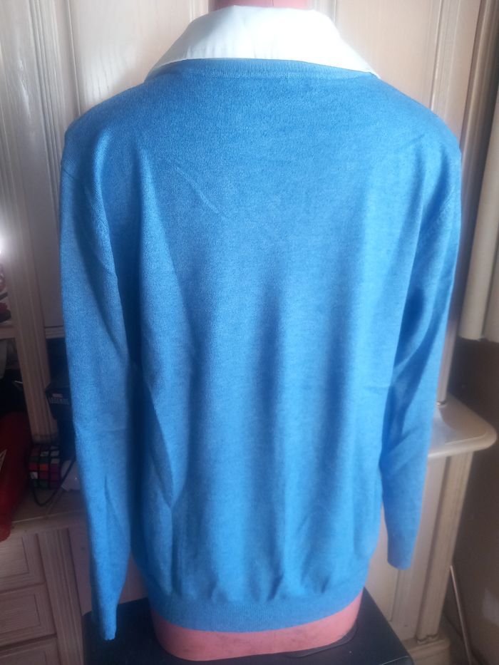 Pull avec col de chemise H&L fashion - photo numéro 9