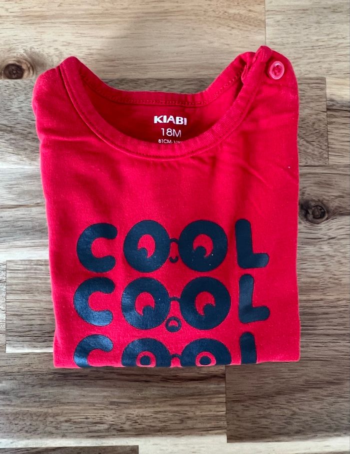 T-shirt ML Kiabi 18 mois