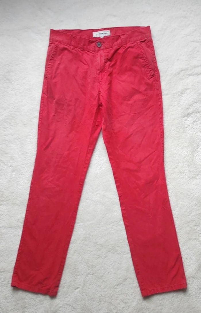 Pantalon Chino P by Pataugas 40 rouge - photo numéro 2
