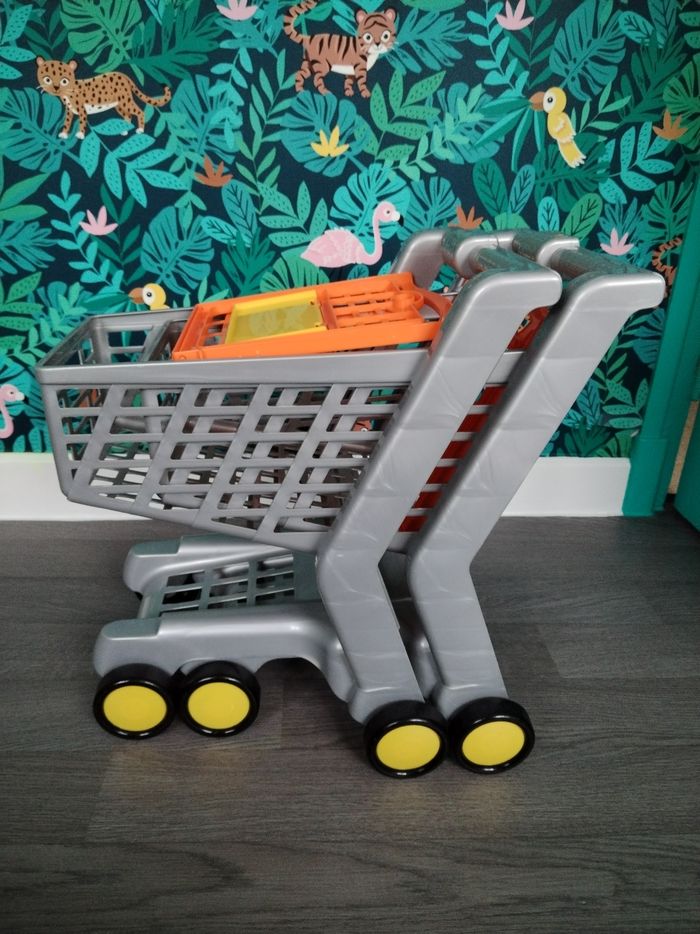 Lot de 2 Caddies/ Chariots de courses Klein