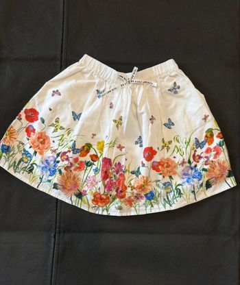 Jupe fille Nathalie l’été x H&M T.4/6 ans 