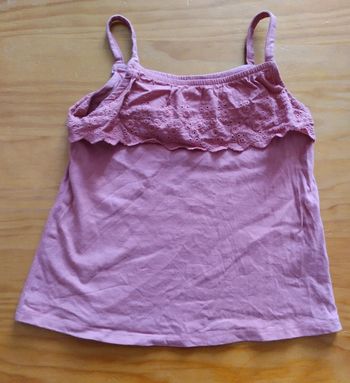 Débardeur dentelle fille 5 ans Verbaudet