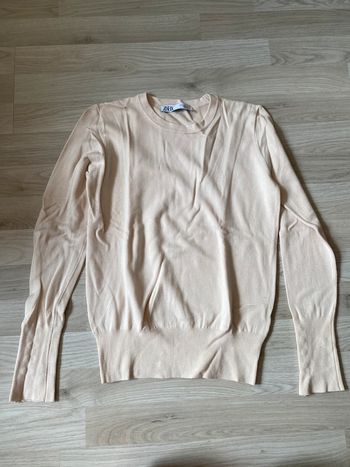 Pull beige Zara
