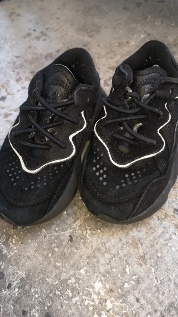 Basket noir denim Adidas 23 - photo numéro 2