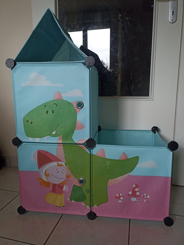 Meuble de rangement pour enfants - photo numéro 2