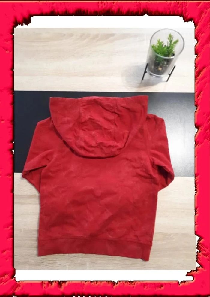 Pull a capuche effet usé - photo numéro 4