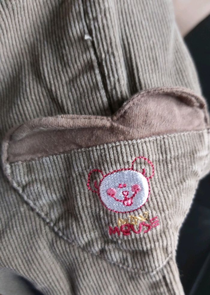Pantalon velour fille 24 mois en très bon état (78) - photo numéro 3