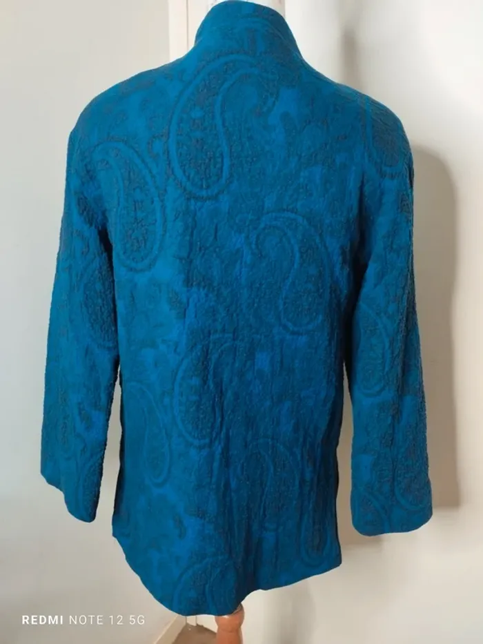 Jolie veste/kimono taille XS 100% Coton - photo numéro 3