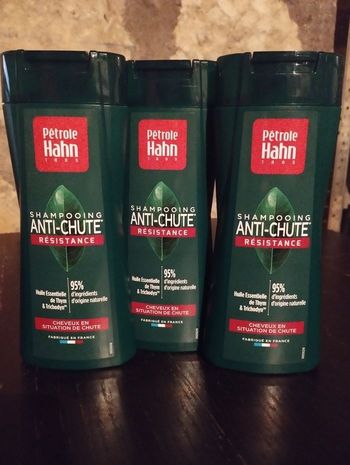 Pétrole Hann shampooing Anti Chute Lot de 3