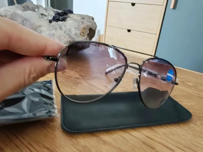 Lunette de soleil UV400 et anti reflet lumière bleu - photo numéro 4