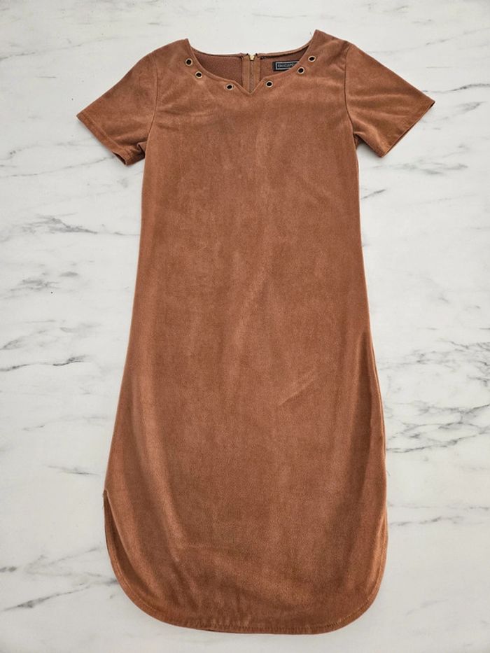 Chicaprie robe marron 14 ans